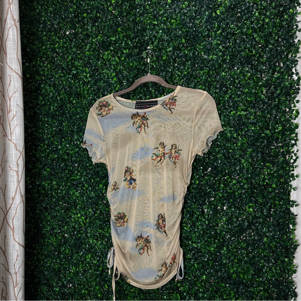 Angel Mesh Top